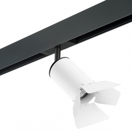 Трековый светильник Lightstar Rullo (214436+595057+202436) PRO436436 в стиле Хай-тек, цвет белый