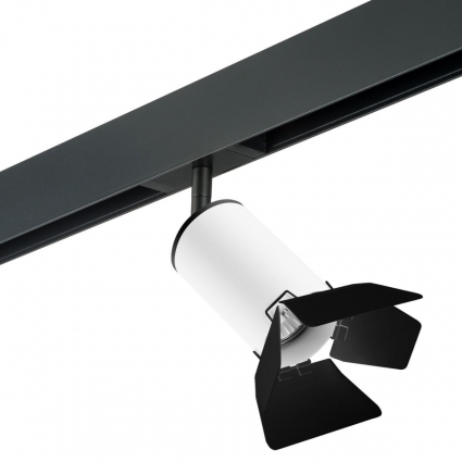 Трековый светильник Lightstar Rullo (214436+595057+202437) PRO436437 в стиле Хай-тек, цвет белый