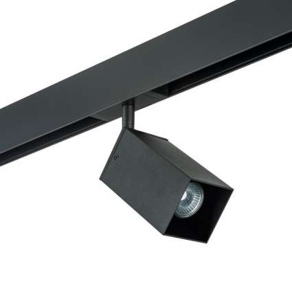 Трековый светильник Lightstar Rullo (595287+216587)  PRO216587 в стиле Хай-тек, цвет черный