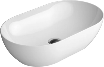 Раковина GSI Pura 60x37, овальная