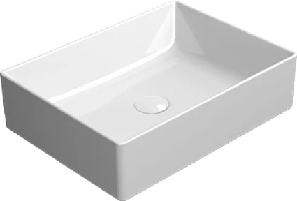 Раковина GSI Kube X 50x37, прямоугольная