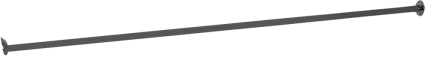 Карниз для ванны Triton 190 хром,  в современном стиле