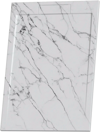 Поддон для душа RGW STL MW 100x80, белый, прямоугольный, низкий