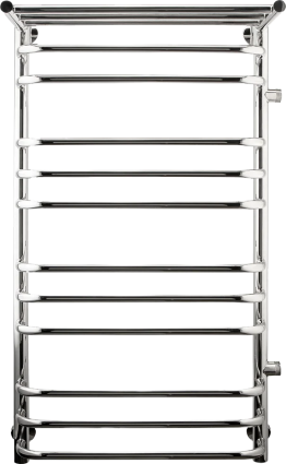 Полотенцесушитель водяной Indigo Brace LBCW100-50PR-б/п-60 серебристый нержавеющая сталь, лесенка