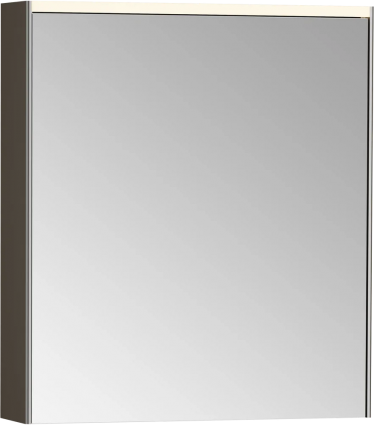 Зеркало-шкаф VitrA Core 60 L, с подсветкой, антрацит