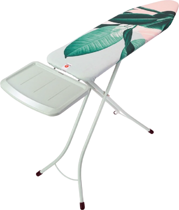 Гладильная доска Brabantia B 118388 124х38, тропические листья в современном стиле