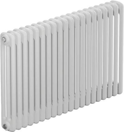 Радиатор стальной Rifar Tubog 565, 28 секций, 3-трубчатый, белый, 128.8x10.7x28 см