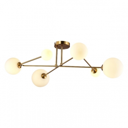 Потолочная люстра Evoluce FANTINI SLE2211-302-06 в стиле модерн, цвет золотой