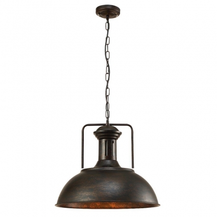 Подвесной светильник Crystal Lux Toledo SP1 V2 Brown в стиле лофт, цвет коричневый