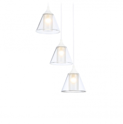 Подвесной светильник Ambrella light Traditional Modern TR3553 цвет белый, мощность 120 Вт
