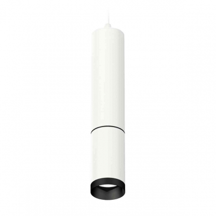 Комплект подвесного светильника Ambrella light Techno Spot XP6322010 SWH/PBK белый песок/черный полированный (A2301,C6355,A2061,C6322,N6131), в стиле Хай-тек, цвет белый
