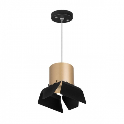 Подвесной светильник Lightstar Rullo (213490+590087+202487) RP3490487 в стиле Хай-тек, цвет золотой