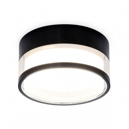 Потолочный светильник Ambrella light Techno Spot GX53 Acrylic tech TN5506 в современном стиле, цвет черный