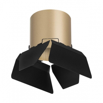 Потолочный светильник Lightstar Rullo (213490+202487) R3490487 в стиле Хай-тек, цвет золотой