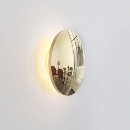 Настенный светодиодный светильник Elektrostandard Mini Disc MRL LED 1126 золото a061712 в стиле модерн, цвет золотой
