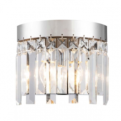 Настенный светильник Indigo LACRIMA 12026/2W Chrome V000362 в классическом стиле, цвет хром