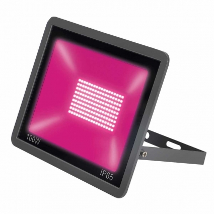 Прожектор светодиодный для растений Uniel ULF-P42-100W/SPBR IP65 180-260V Black UL-00010385 в современном стиле, цвет черный