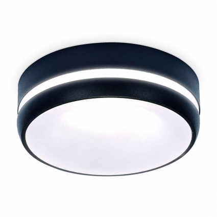 Встраиваемый светильник Ambrella light Techno Spot Acrylic Frost TN3335 в современном стиле, цвет черный