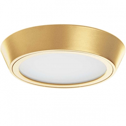Потолочный светодиодный светильник Lightstar Urbano 214932 в современном стиле, цвет золотой