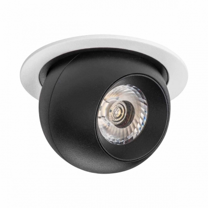 Встраиваемый светодиодный спот Lightstar Urbano (217616+217072) i61672 в стиле Хай-тек, цвет черный