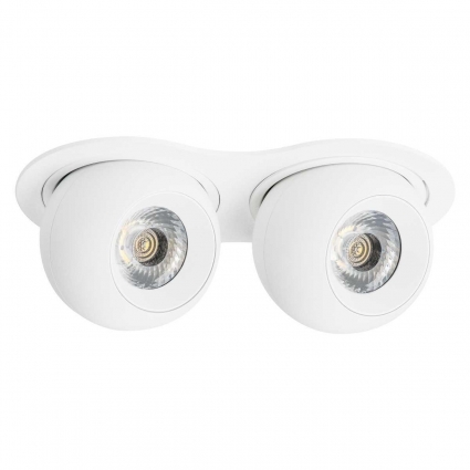 Встраиваемый светодиодный спот Lightstar Urbano (217626+217064+217064) i6266464 в стиле Хай-тек, цвет белый