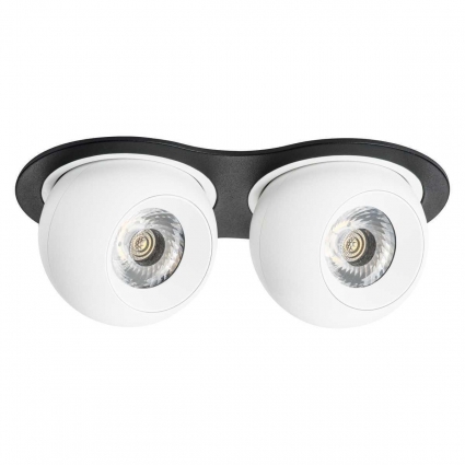 Встраиваемый светодиодный спот Lightstar Urbano (217627+217062+217062) i6276262 в стиле Хай-тек, цвет белый