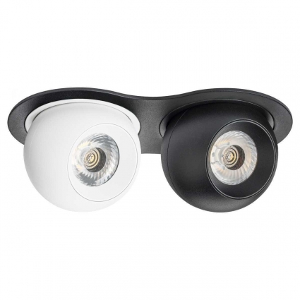 Встраиваемый светодиодный спот Lightstar Urbano (217627+217062+217072) i6276272 в стиле Хай-тек, цвет черный