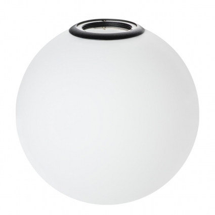 Плафон с черным металлическим кольцом Lightstar Teta 595130, цвет матовый