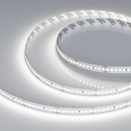 Светодиодная лента Arlight 17,6W/m 192LED/m 2835SMD холодный белый 5M RT-A192-10mm 24V White6000 038773, цвет белый, мощность 88 Вт