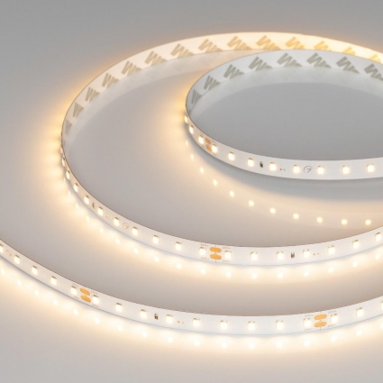 Светодиодная лента Arlight 4,8W/m 90LED/m 2835SMD теплый белый 5M UL-A160-8mm 24V Warm2700 038777, цвет белый