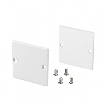 Заглушка глухая Arlight SL-Line-3638-LW White 040252 цвет белый