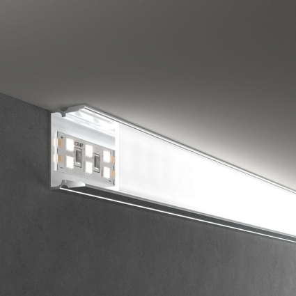 Профиль накладной алюминиевый для LED ленты Elektrostandard LL-2-ALP018 a062731 в современном стиле, цвет белый