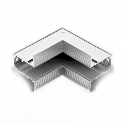 Коннектор угловой для встраиваемого шинопровода Elektrostandard Slim Magnetic 85093/00 a061240 в стиле Хай-тек, цвет белый