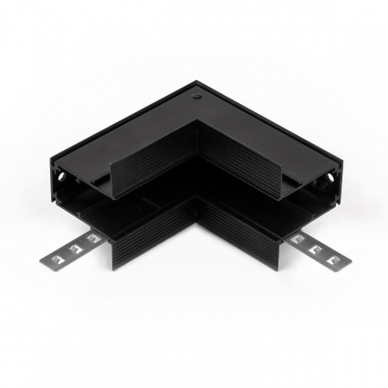 Коннектор угловой для встраиваемого шинопровода Elektrostandard Slim Magnetic 85093/11 a062188 в стиле Хай-тек, цвет черный