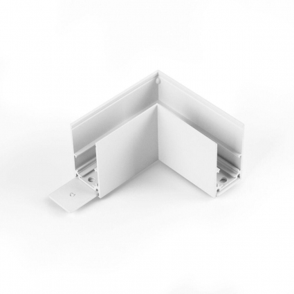 Коннектор угловой для накладного шинопровода Elektrostandard Slim Magnetic 85090/11 a062195 в стиле Хай-тек, цвет белый