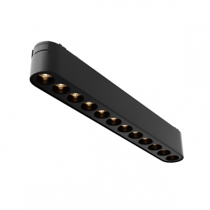 Трековый светодиодный светильник Maytoni Technical Points TR082-1-12W3K-M-B в современном стиле, цвет черный