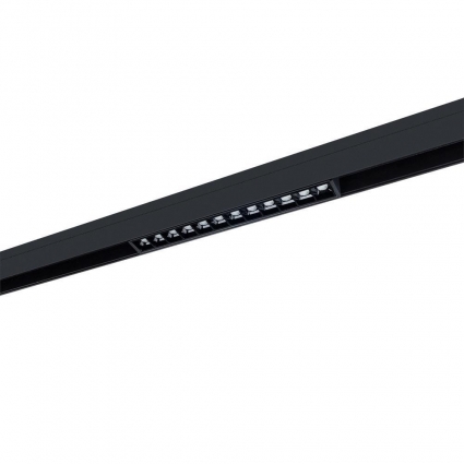 Трековый светодиодный светильник Arte Lamp LINEA A4694PL-1BK в современном стиле, цвет черный