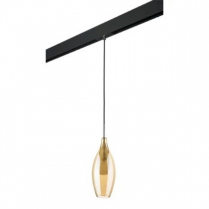 Трековый светильник Lightstar Pentola (803023+595007) PRO803023 в стиле арт-деко, цвет хром