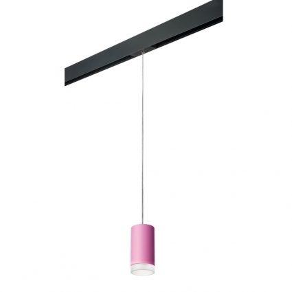 Трековый светильник Lightstar Rullo (214432+595857+202430) PRORP43230 в стиле Хай-тек, цвет розовый