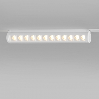 Трековый светодиодный светильник Elektrostandard Alter 12W 4200K 85049/01 a062997 в стиле Хай-тек, цвет белый