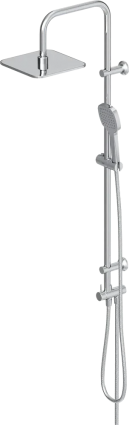 Душевая стойка Dorff Norma D0712000 хром штанга 101 см, шланг 150 см