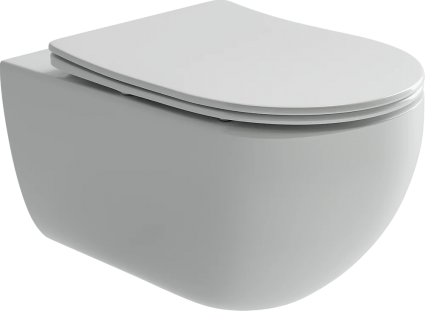 Унитаз подвесной Ceramica Nova Long CN3015 белый, 36.5x55.5 см