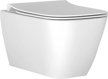 Унитаз подвесной Ideal Standard I Life B T533001 безободковый, с микролифтом, технология RimLS+, белый, 36x54.5 см