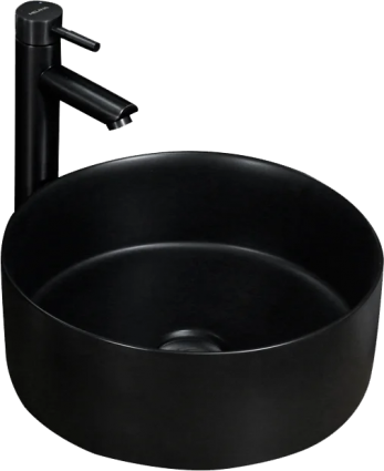 Раковина Melana 320357MB-805 черная цвет черный