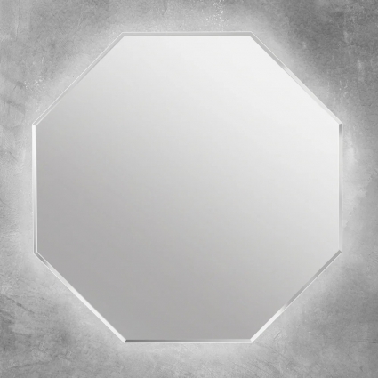 Зеркало Cezares 45079 80x80, с LED-подсветкой в современном стиле