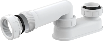 Сифон для ванны AlcaPlast A53-6/4" белый