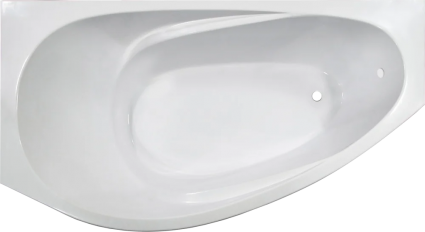 Ванна из искусственного камня Marmo Bagno Турин 170x95 левая асимметричная, пристенная