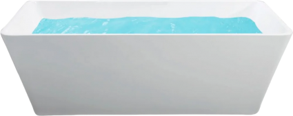 Акриловая ванна Esbano Viena 170x80 прямоугольная, отдельностоящая, объем 260 л.
