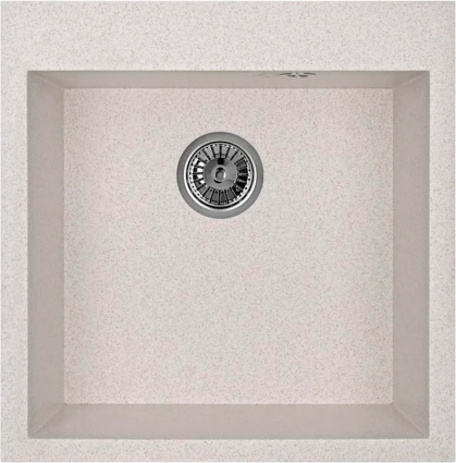 Мойка кухонная Emar Quartz EMQ-1510.Q Берилл матовая, квадратная, 51x52 см