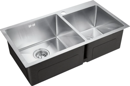 Мойка кухонная Emar PVD EMB-210 PVD Nano Satine матовая, прямоугольная, 78x43 см